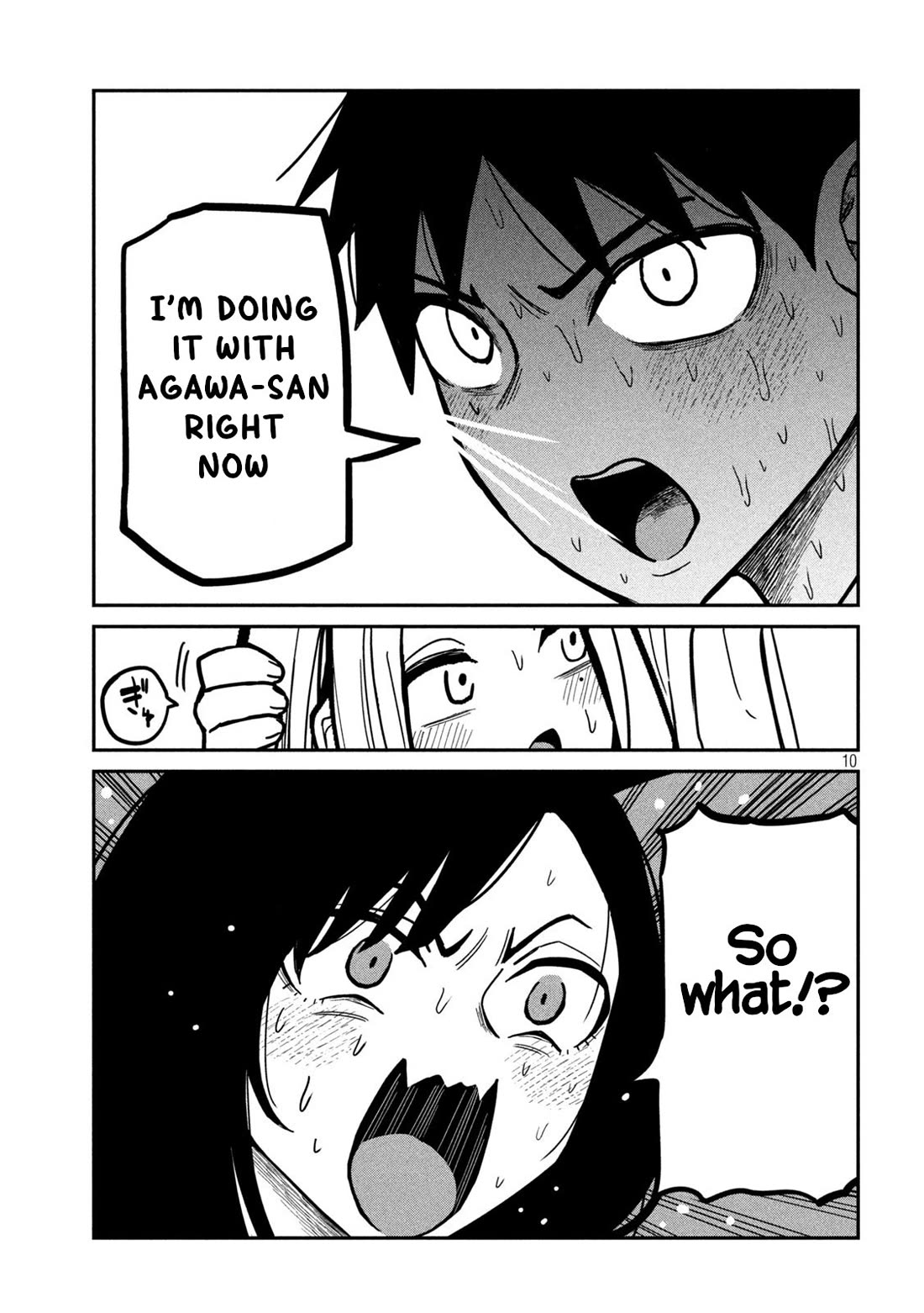 I Like You Who Can Have Sex With Anyone Chapter 30 page 10 - Chapter 30: I’m Doing It With Agawa-San Right Now