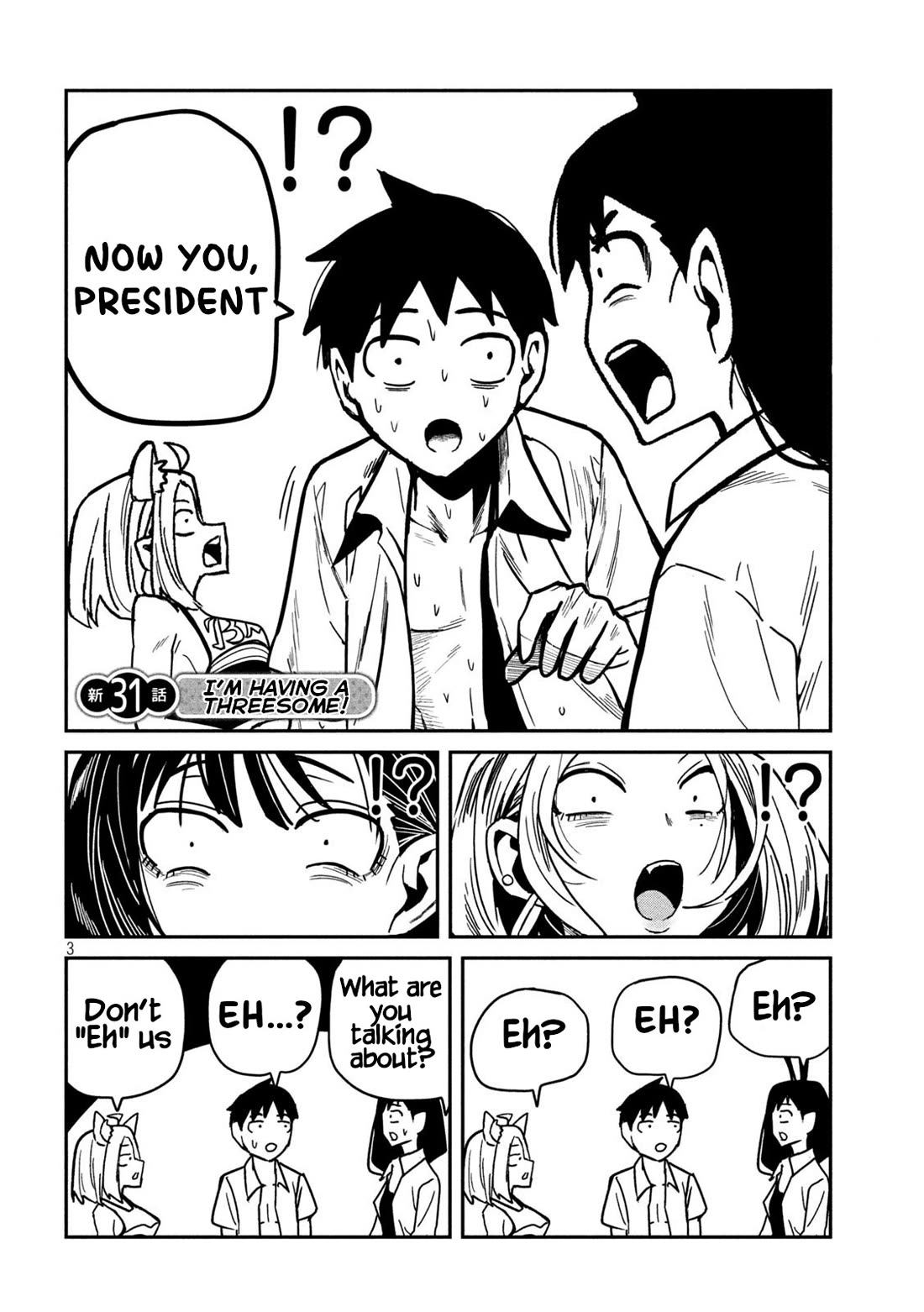 I Like You Who Can Have Sex With Anyone Chapter 31 page 3 - Chapter 31: I'm Having A Threesome! (Redrawn Version)