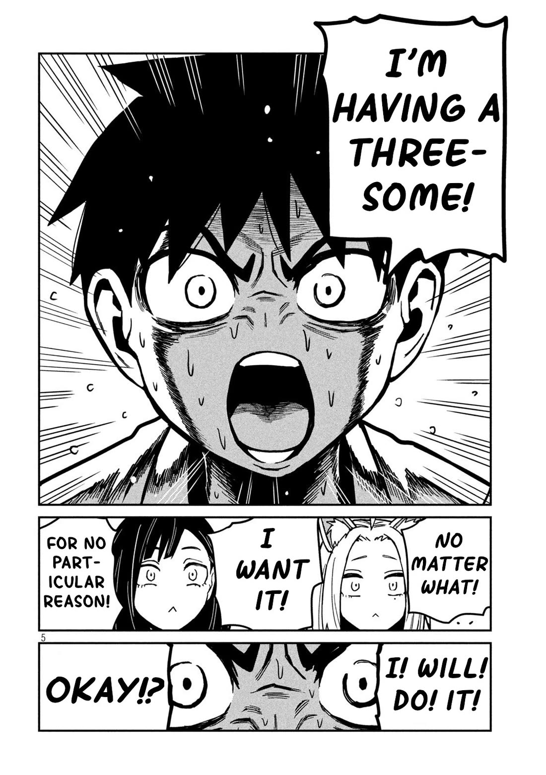 I Like You Who Can Have Sex With Anyone Chapter 31 page 5 - Chapter 31: I'm Having A Threesome! (Redrawn Version)