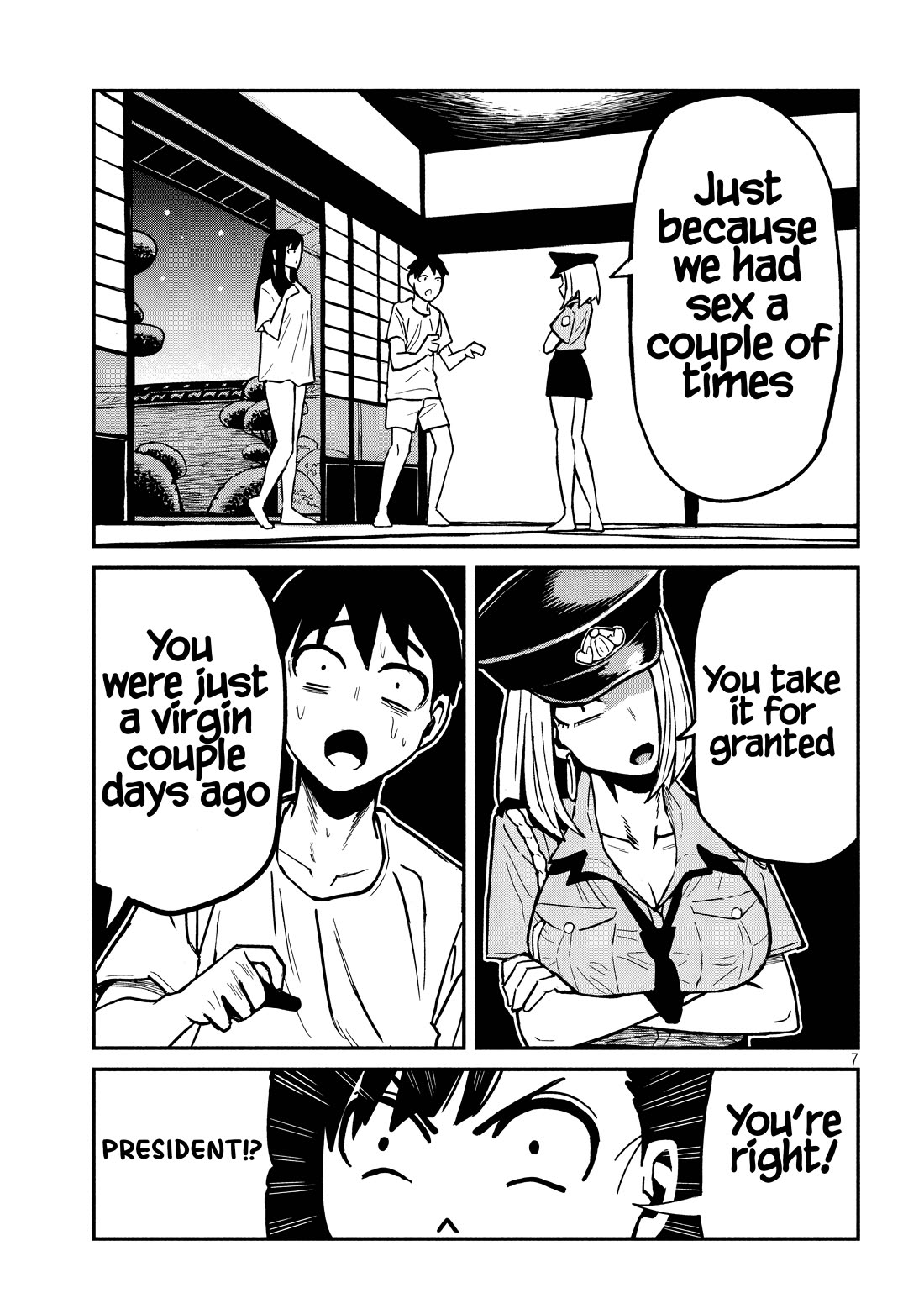 I Like You Who Can Have Sex With Anyone Chapter 32 page 7 - Chapter 32: Aren't You Getting Too Carried Away? (Redrawn Version)