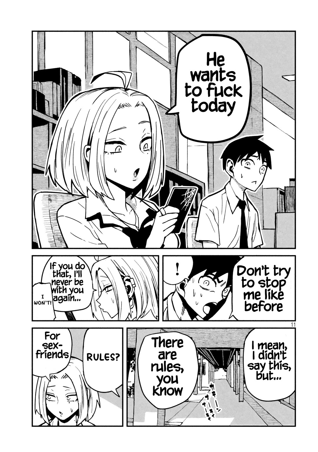 I Like You Who Can Have Sex With Anyone Chapter 33 page 11 - Chapter 33: There Are Rules, You Know (Redrawn Version)