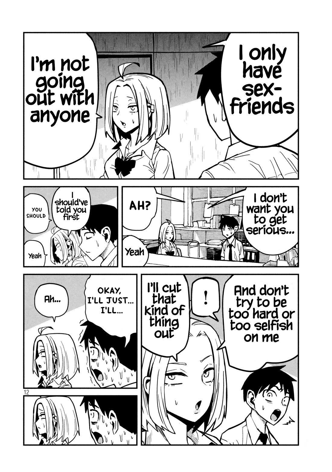 I Like You Who Can Have Sex With Anyone Chapter 33 page 12 - Chapter 33: There Are Rules, You Know (Redrawn Version)