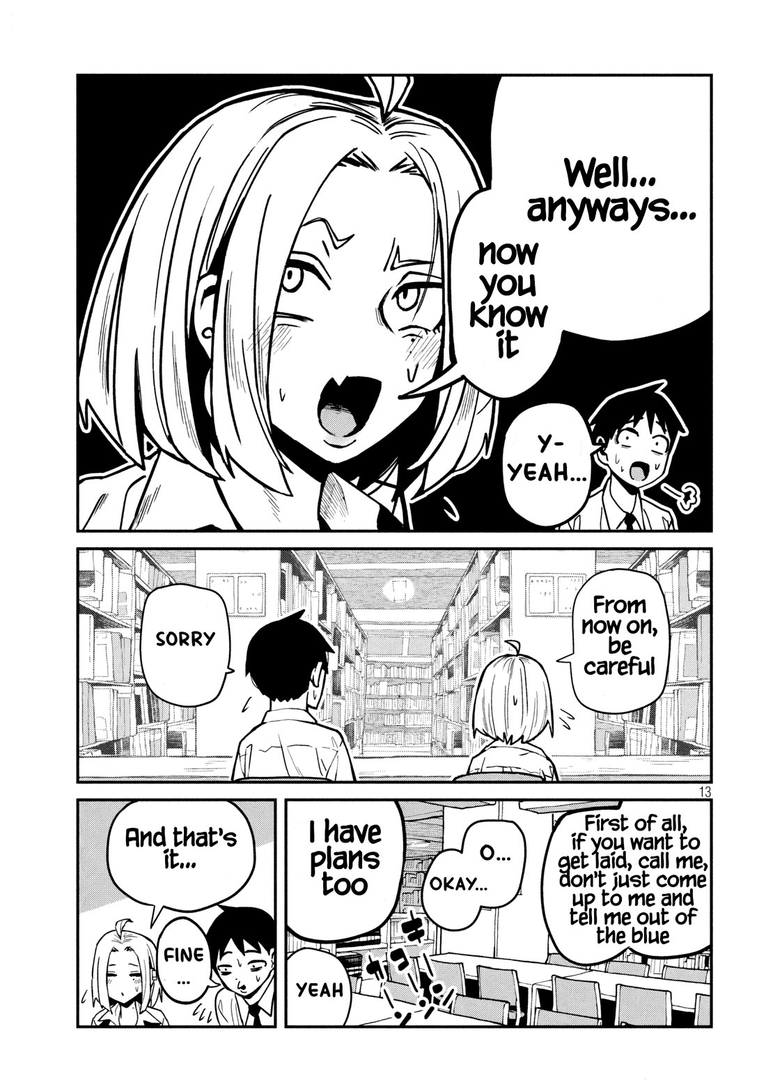I Like You Who Can Have Sex With Anyone Chapter 33 page 13 - Chapter 33: There Are Rules, You Know (Redrawn Version)