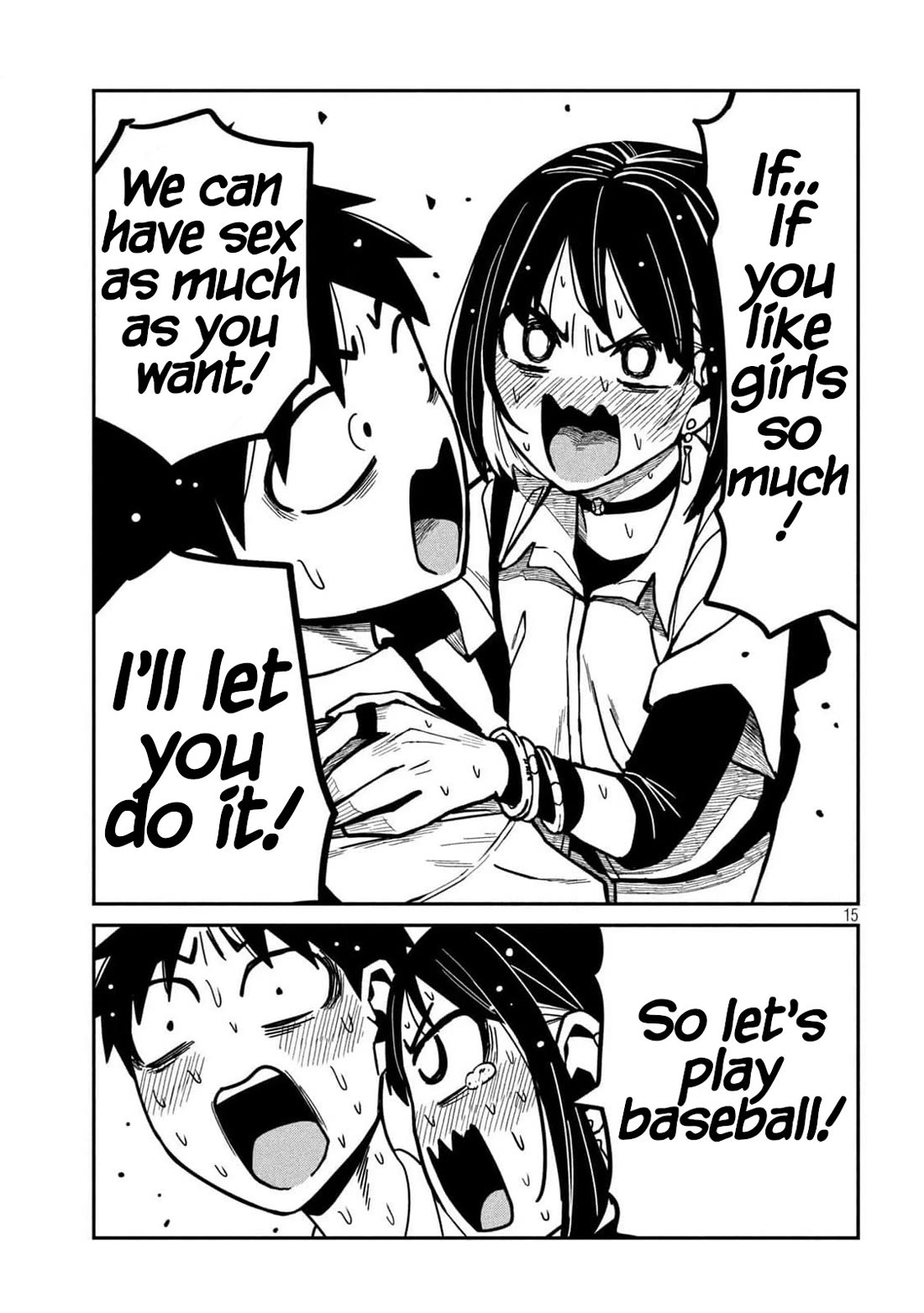 I Like You Who Can Have Sex With Anyone Chapter 34 page 15 - Chapter 34: Did You Quit? (Redrawn Version)