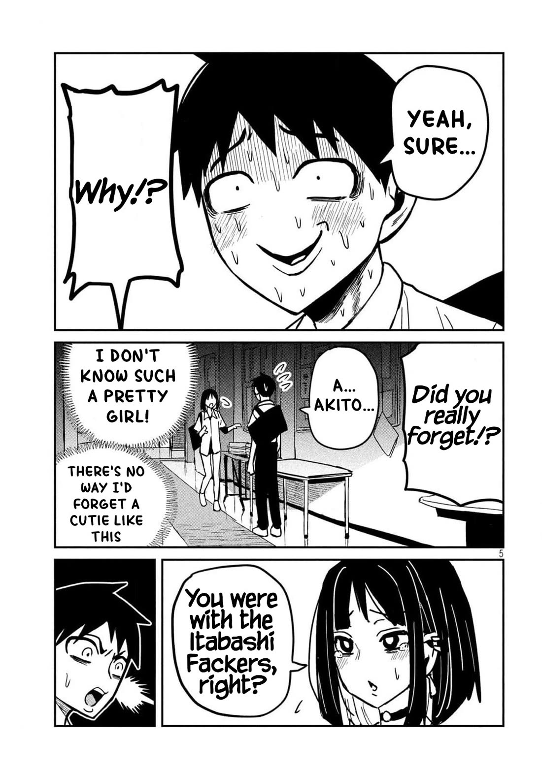 I Like You Who Can Have Sex With Anyone Chapter 34 page 5 - Chapter 34: Did You Quit? (Redrawn Version)