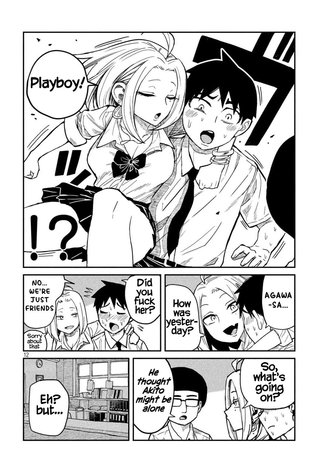 I Like You Who Can Have Sex With Anyone Chapter 37 page 12 - Chapter 37: So You Already Picked Up A New Girl?