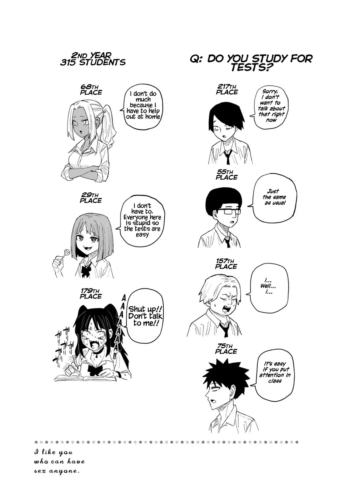 I Like You Who Can Have Sex With Anyone Chapter 48.5 page 4 - Chapter 48.5: Volume 5 Extras