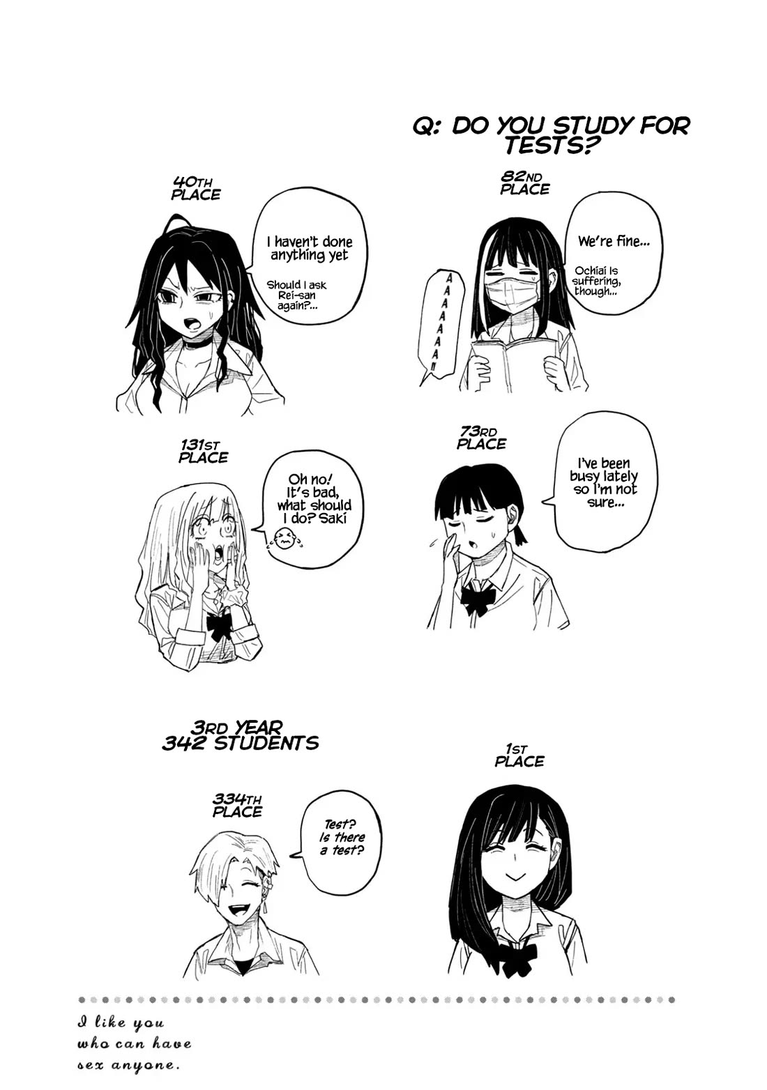 I Like You Who Can Have Sex With Anyone Chapter 48.5 page 6 - Chapter 48.5: Volume 5 Extras