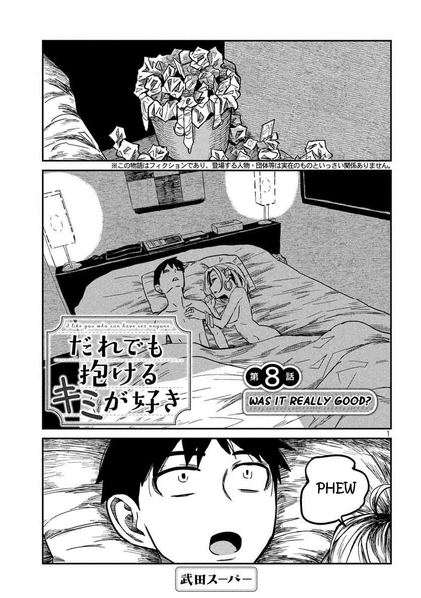 I Like You Who Can Have Sex With Anyone Chapter 8 page 1 - Chapter 8: Was It Really Good?