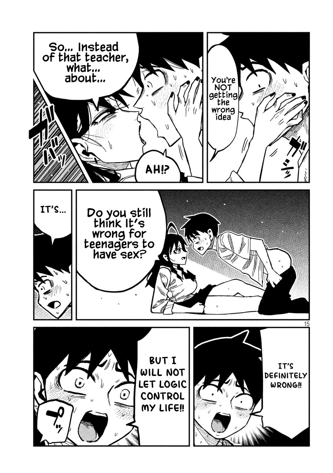 I Like You Who Can Have Sex With Anyone Chapter 98 page 15 - Chapter 98: Are You Giving Up?