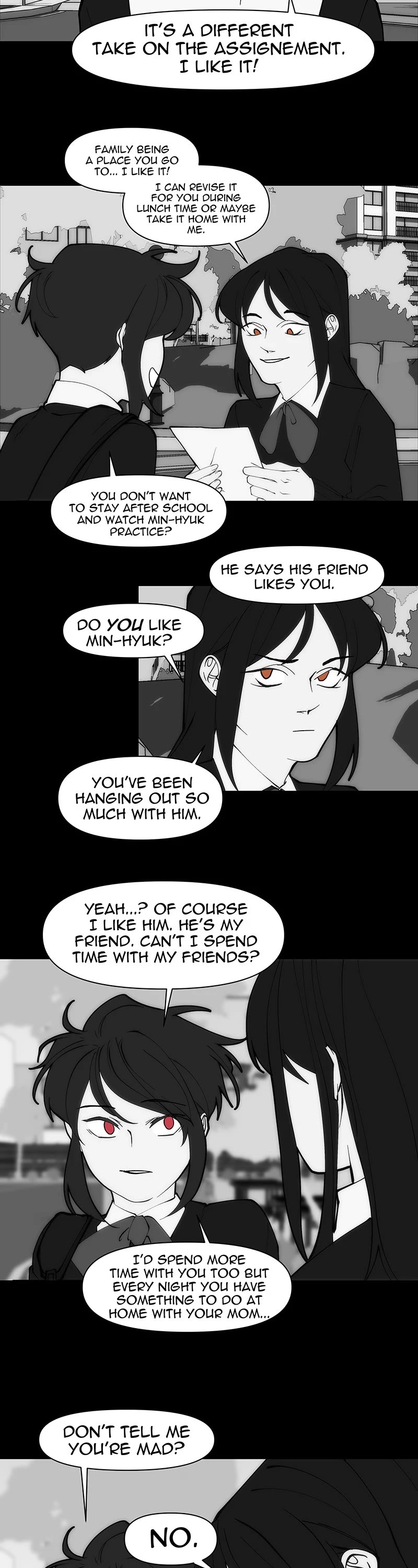 I Love Yoo Chapter 203 page 12 - Chapter 203: Episode 195 - Red (Part I)