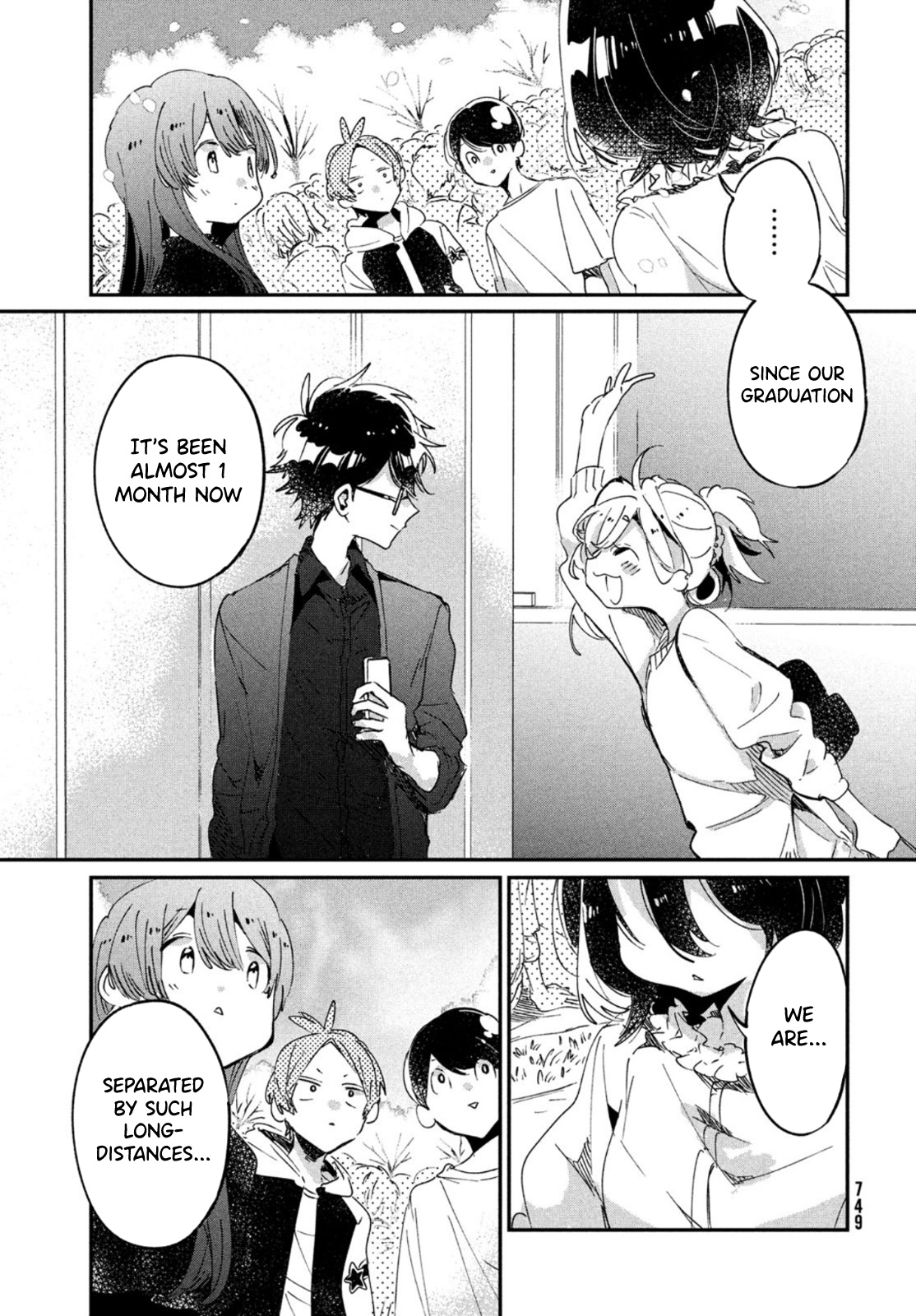 I Love You, As a Friend Chapter 17 page 11 - Chapter 17: Hanami [END]