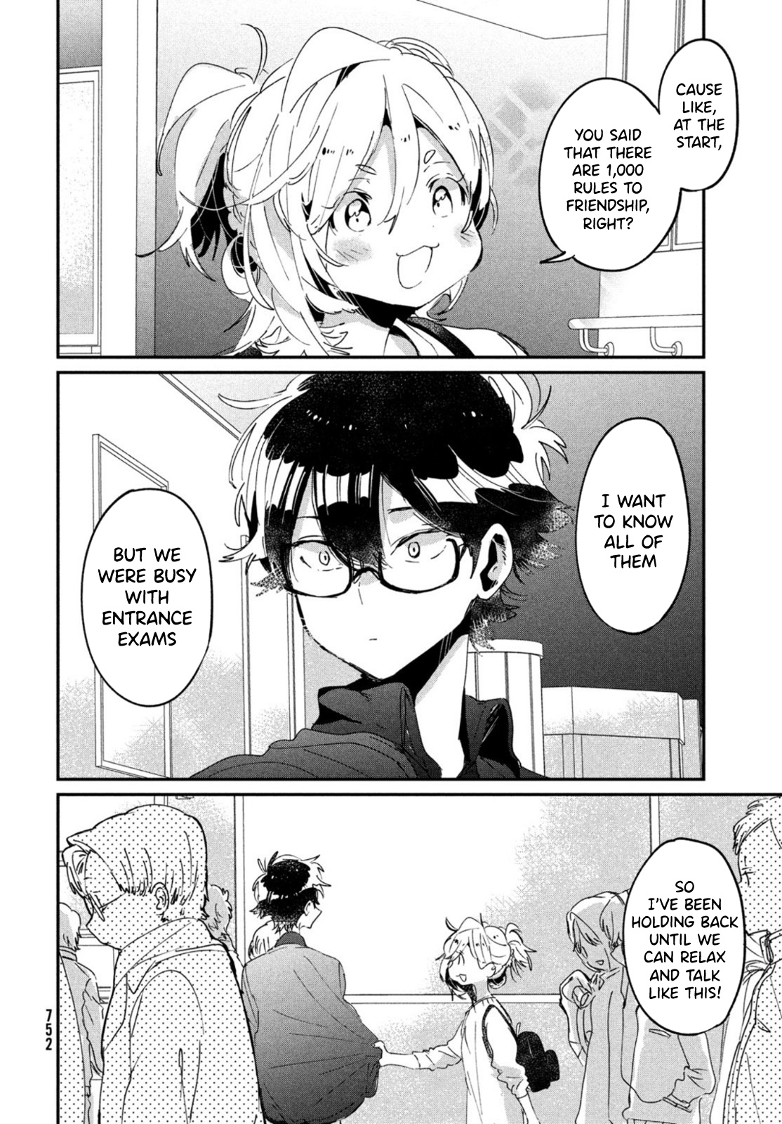 I Love You, As a Friend Chapter 17 page 14 - Chapter 17: Hanami [END]