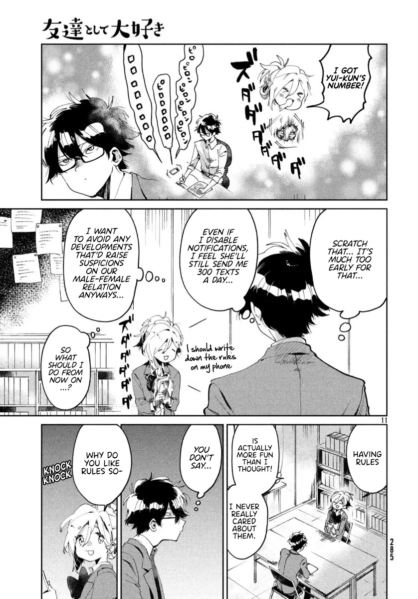 I Love You, As a Friend Chapter 3 page 11 - Chapter 3: A Friend You Can't Touch