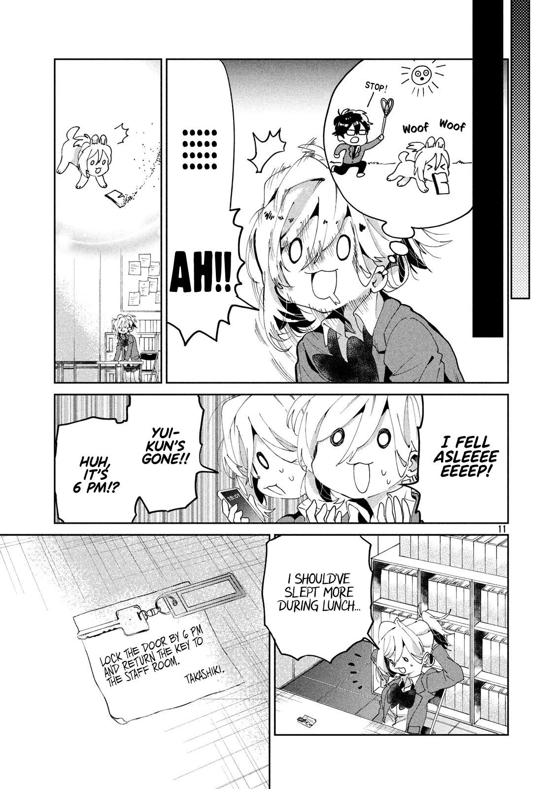 I Love You, As a Friend Chapter 5 page 11 - Chapter 5: Key