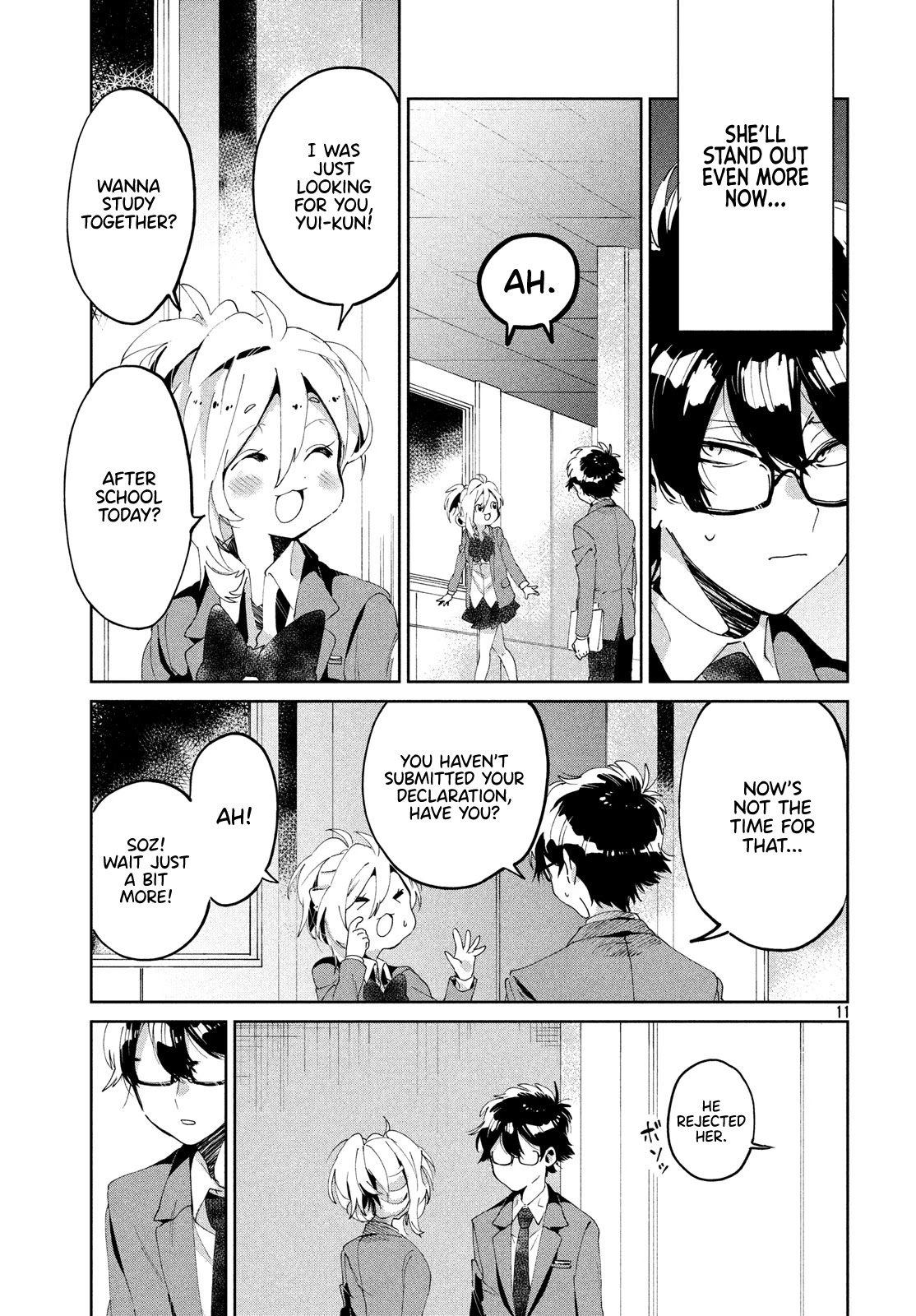 I Love You, As a Friend Chapter 6 page 11 - Chapter 6: Declaration of Intent