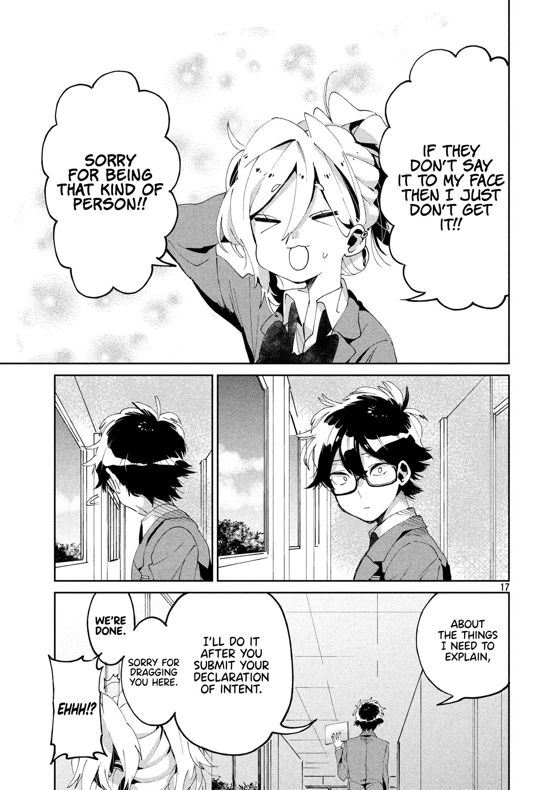 I Love You, As a Friend Chapter 6 page 17 - Chapter 6: Declaration of Intent