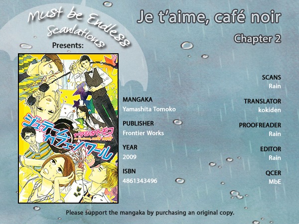 I Love You, Black Coffee Chapter 2 page 1 - Chapter 2 : Love's Magic Word is ...