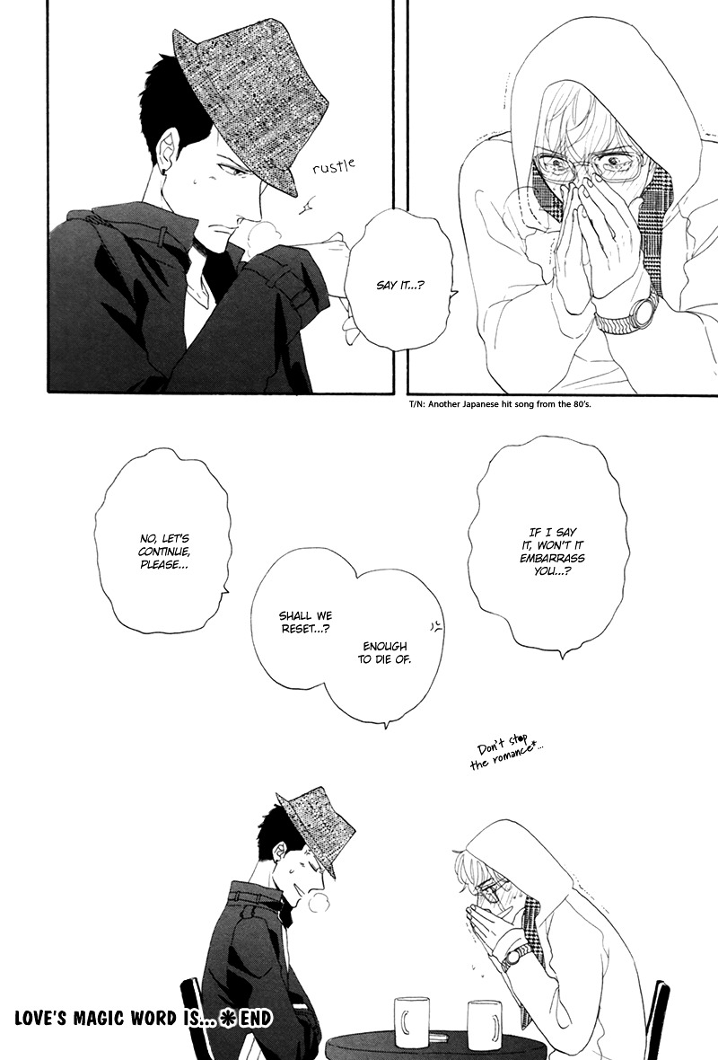 I Love You, Black Coffee Chapter 2 page 26 - Chapter 2 : Love's Magic Word is ...