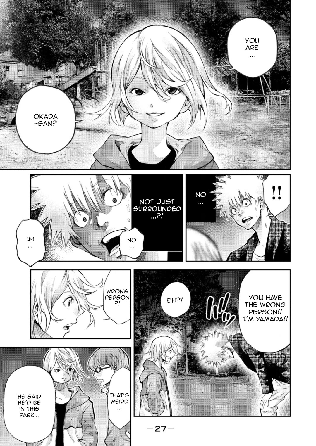 I love you, Kyouko-san. Chapter 11 page 3 - Chapter 11: I will be surrounded, Kyouko-san.