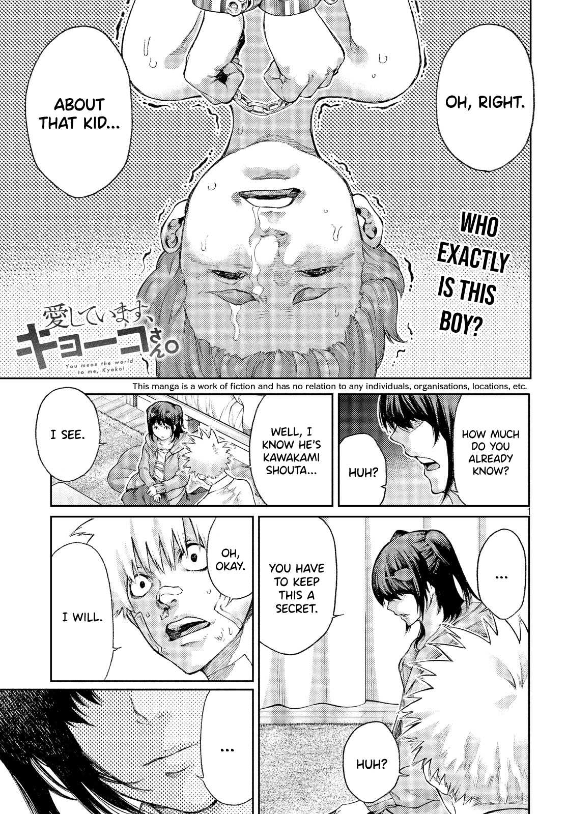 I love you, Kyouko-san. Chapter 5 page 1 - Chapter 5: Look at me, Kyouko-san.