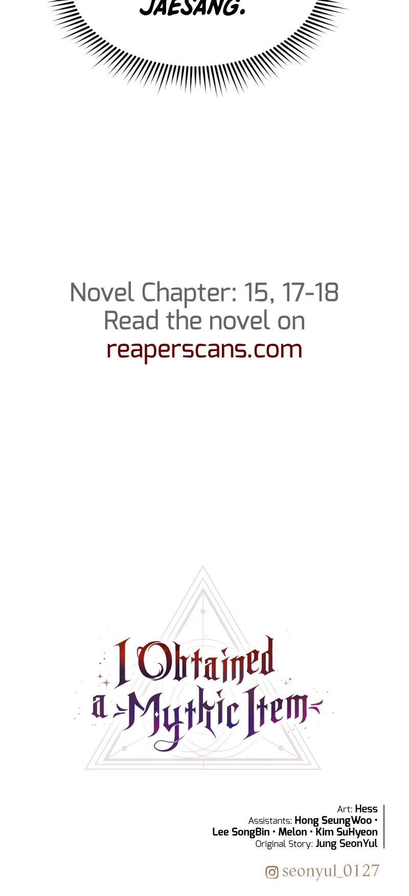 I Obtained a Mythic Item Chapter 14 page 47 - Chapter 14