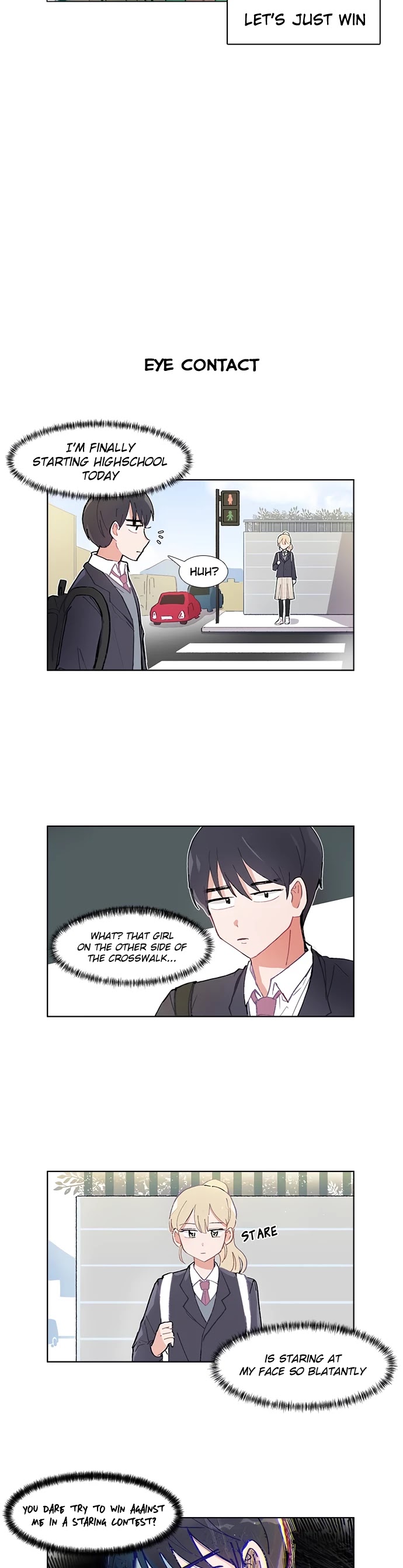 I Only Want to Beat You Chapter 1 page 2 - Chapter 1