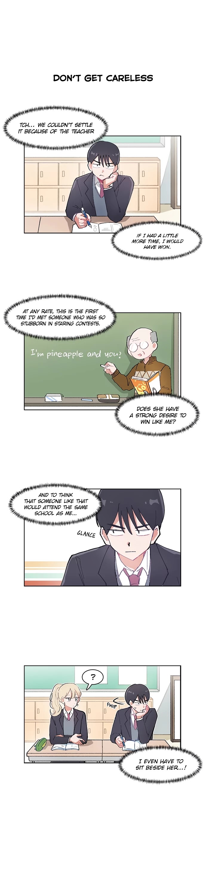 I Only Want to Beat You Chapter 1 page 8 - Chapter 1