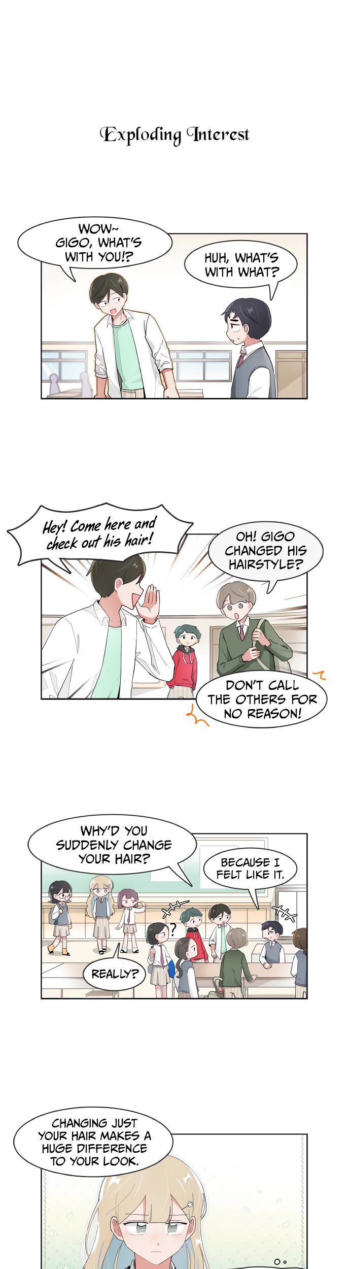 I Only Want to Beat You Chapter 110 page 3 - Chapter 110