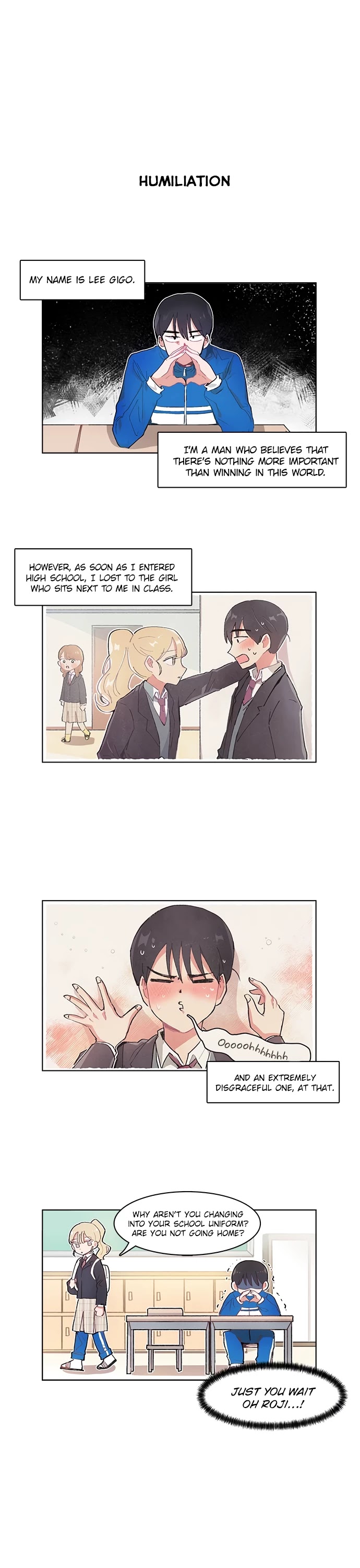 I Only Want to Beat You Chapter 2 page 1 - Chapter 2