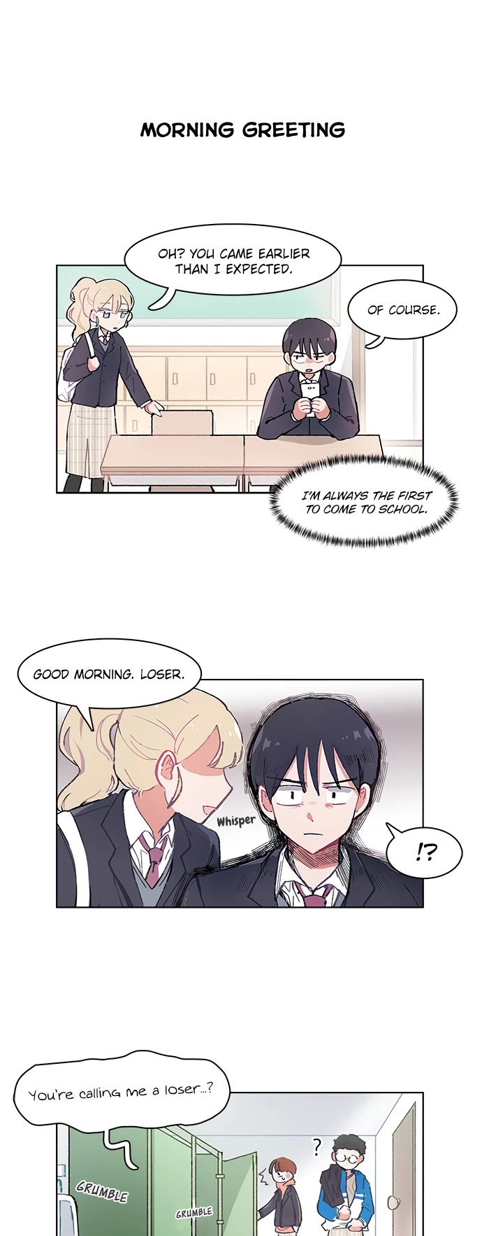 I Only Want to Beat You Chapter 2 page 3 - Chapter 2