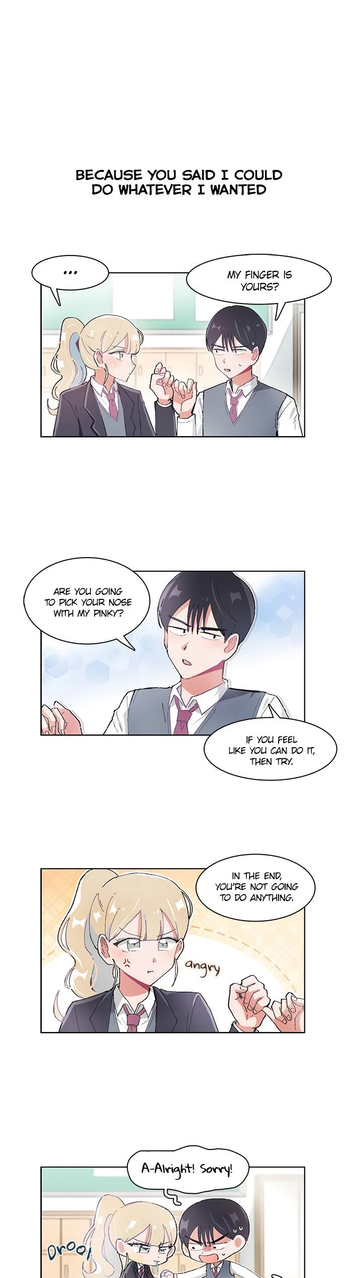 I Only Want to Beat You Chapter 20 page 2 - Chapter 20
