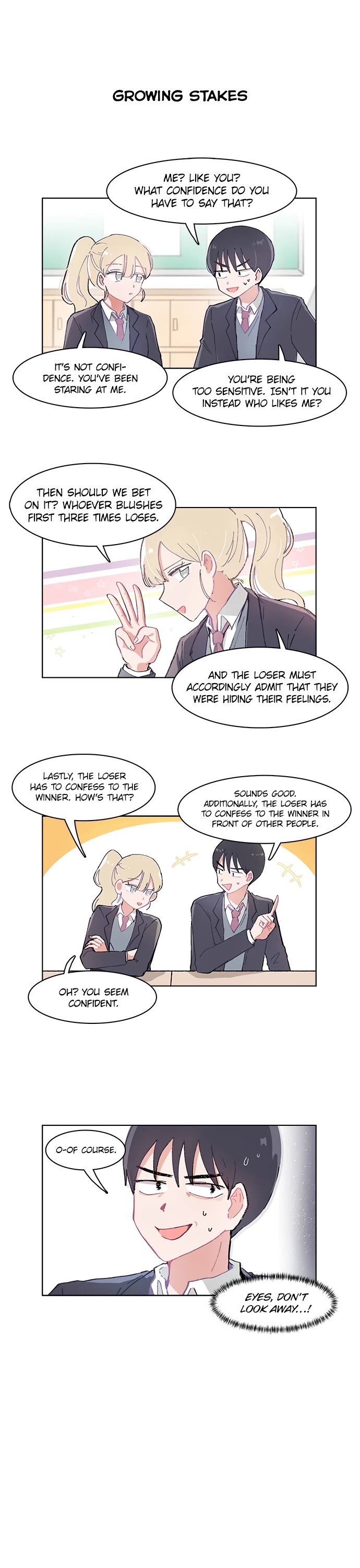 I Only Want to Beat You Chapter 3 page 3 - Chapter 3