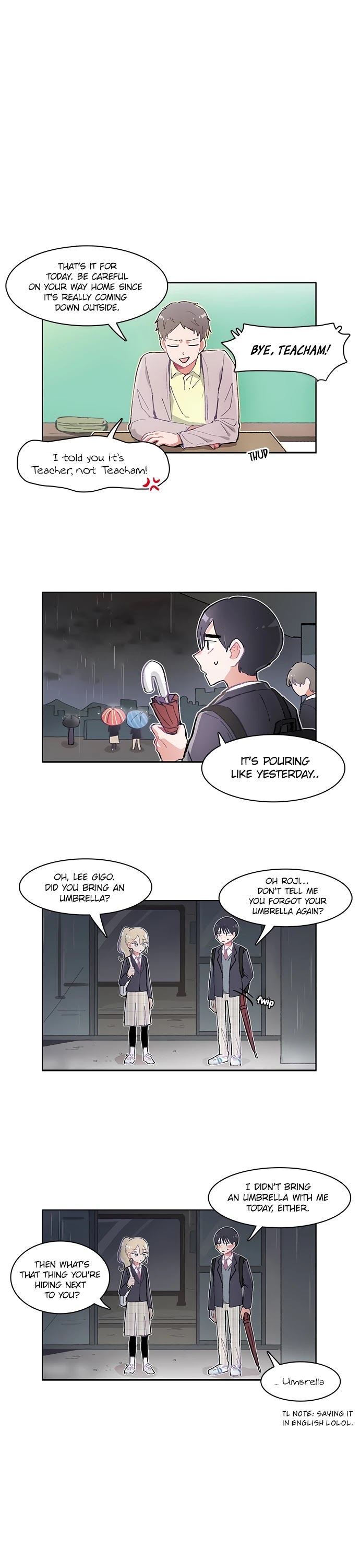 I Only Want to Beat You Chapter 4 page 1 - Chapter 4