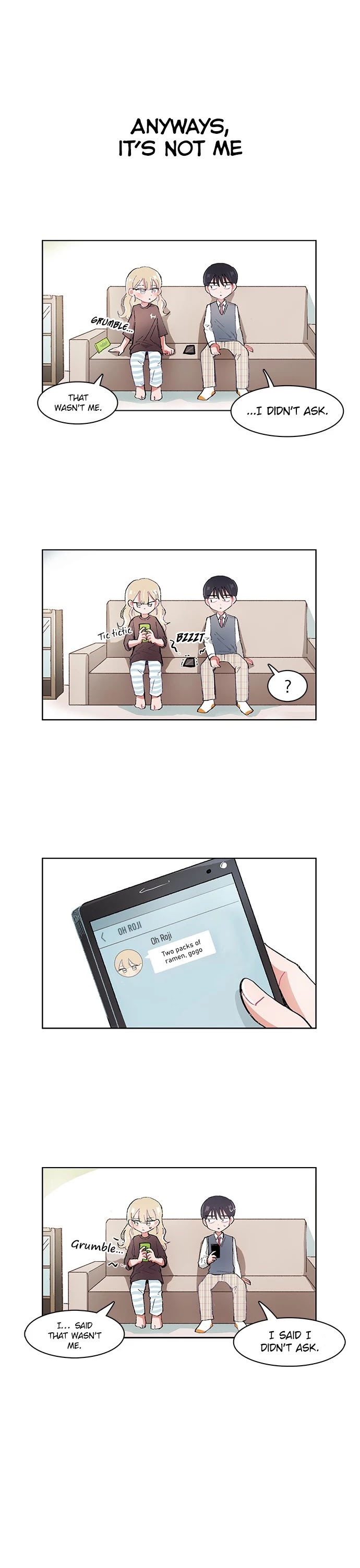 I Only Want to Beat You Chapter 8 page 3 - Chapter 8