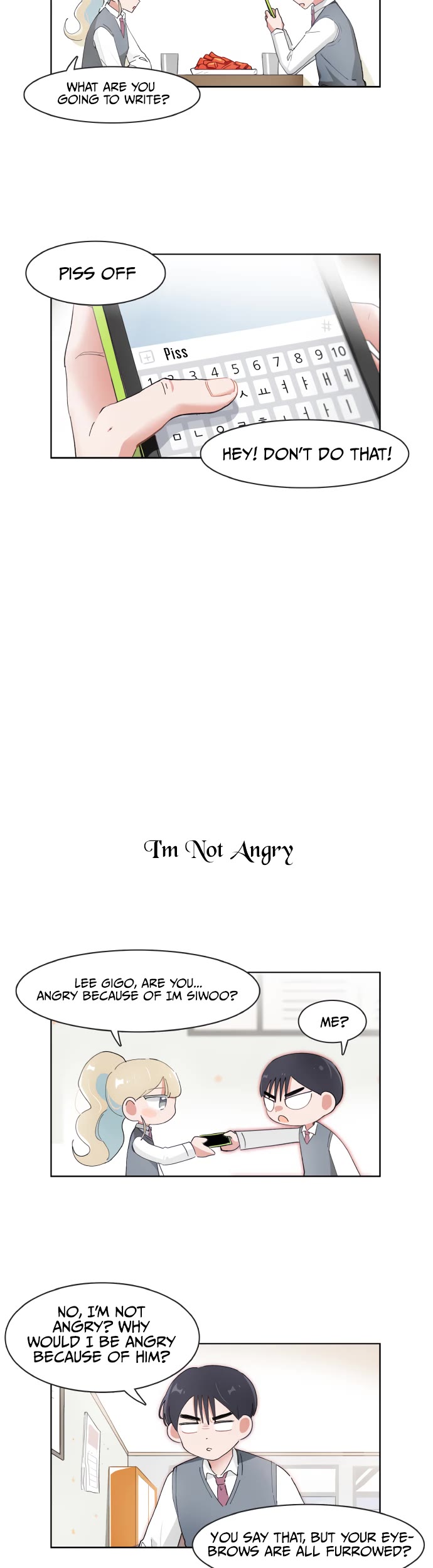 I Only Want to Beat You Chapter 86 page 14 - Chapter 86