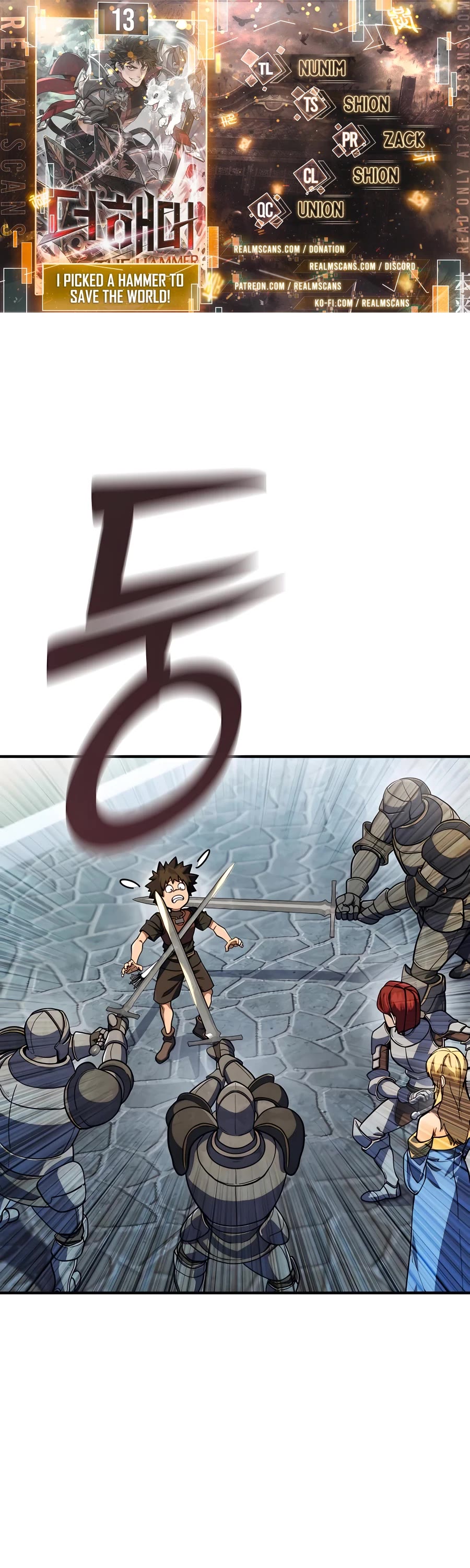 I Picked A Hammer To Save The World Chapter 13 page 1 - Chapter 13