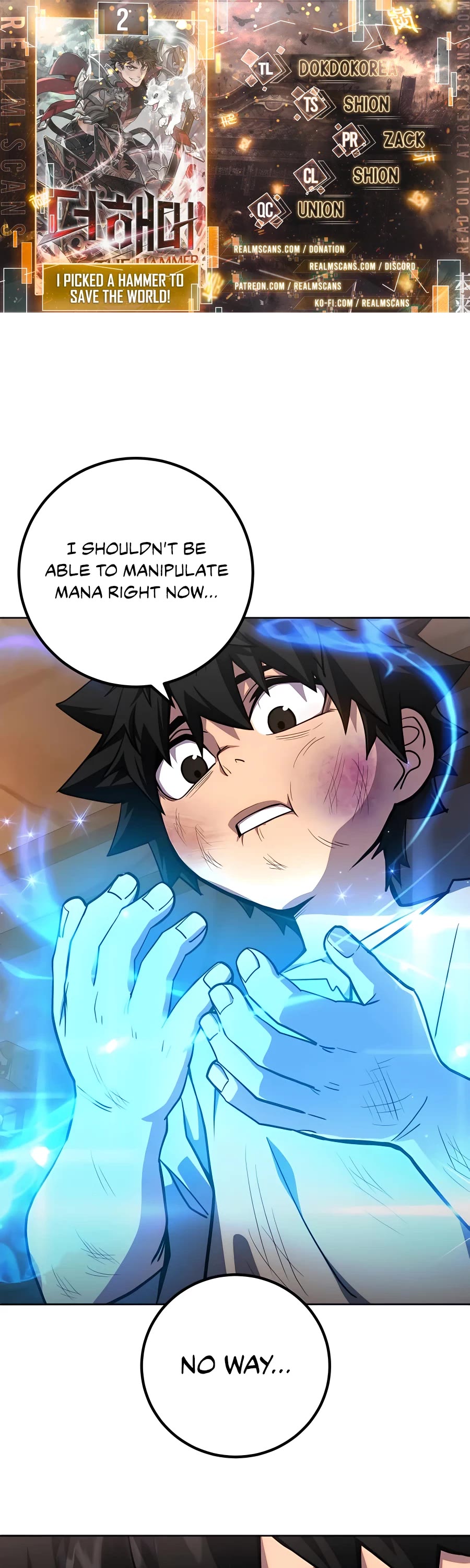 I Picked A Hammer To Save The World Chapter 2 page 1 - Chapter 2
