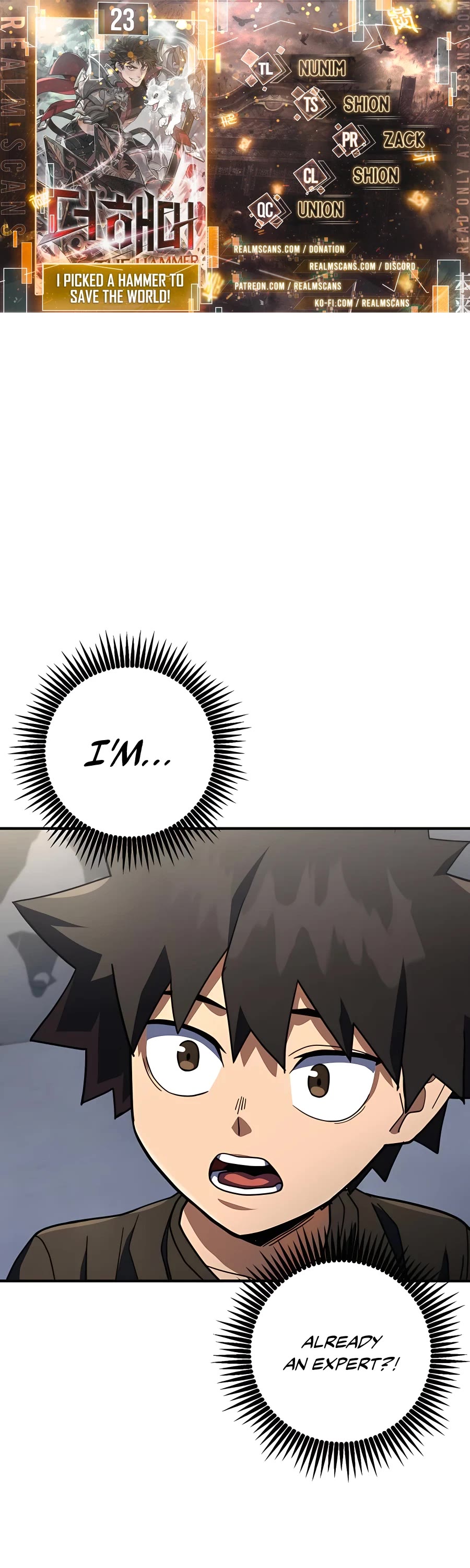 I Picked A Hammer To Save The World Chapter 23 page 1 - Chapter 23