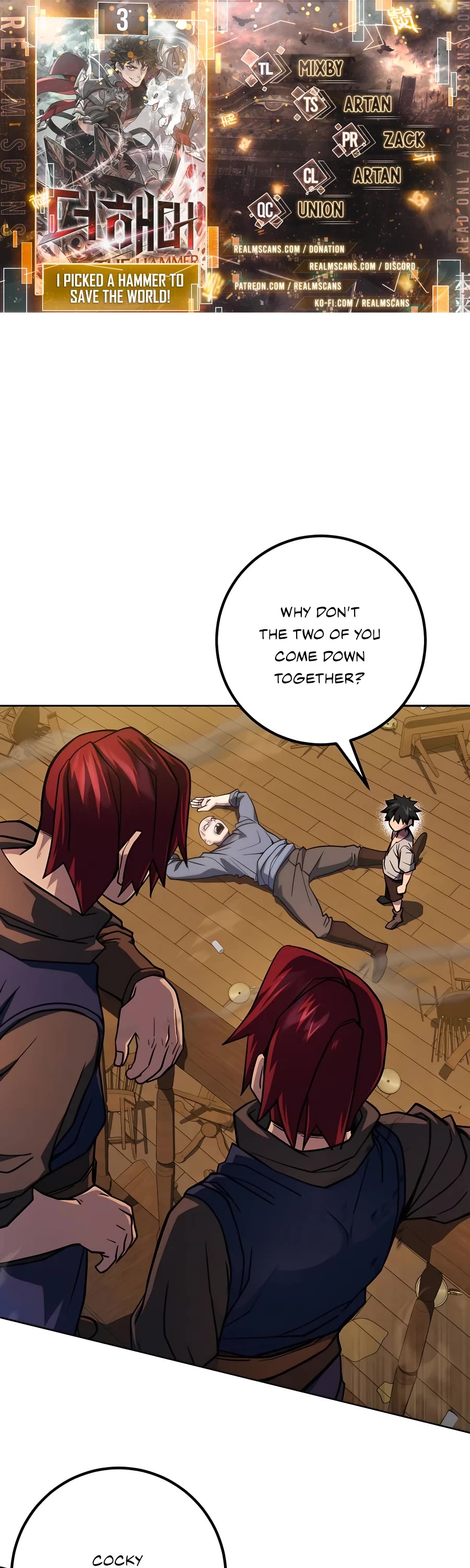 I Picked A Hammer To Save The World Chapter 3 page 1 - Chapter 3