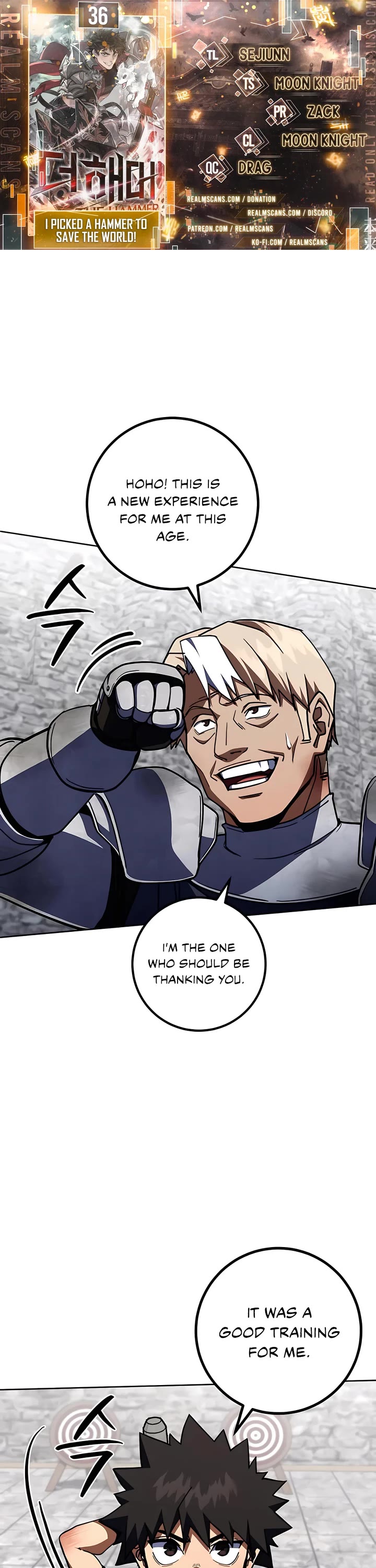 I Picked A Hammer To Save The World Chapter 36 page 1 - Chapter 36