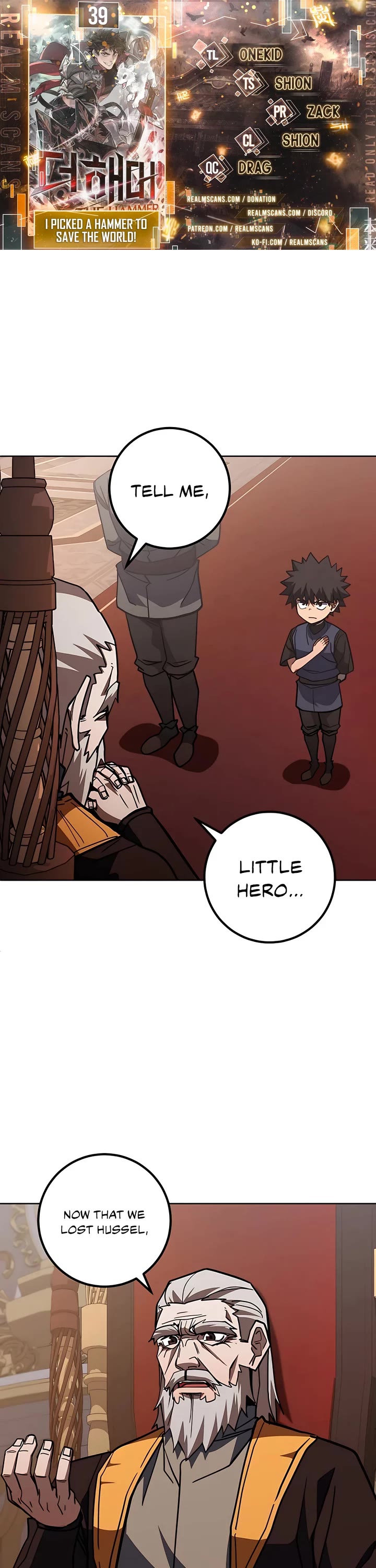 I Picked A Hammer To Save The World Chapter 39 page 1 - Chapter 39