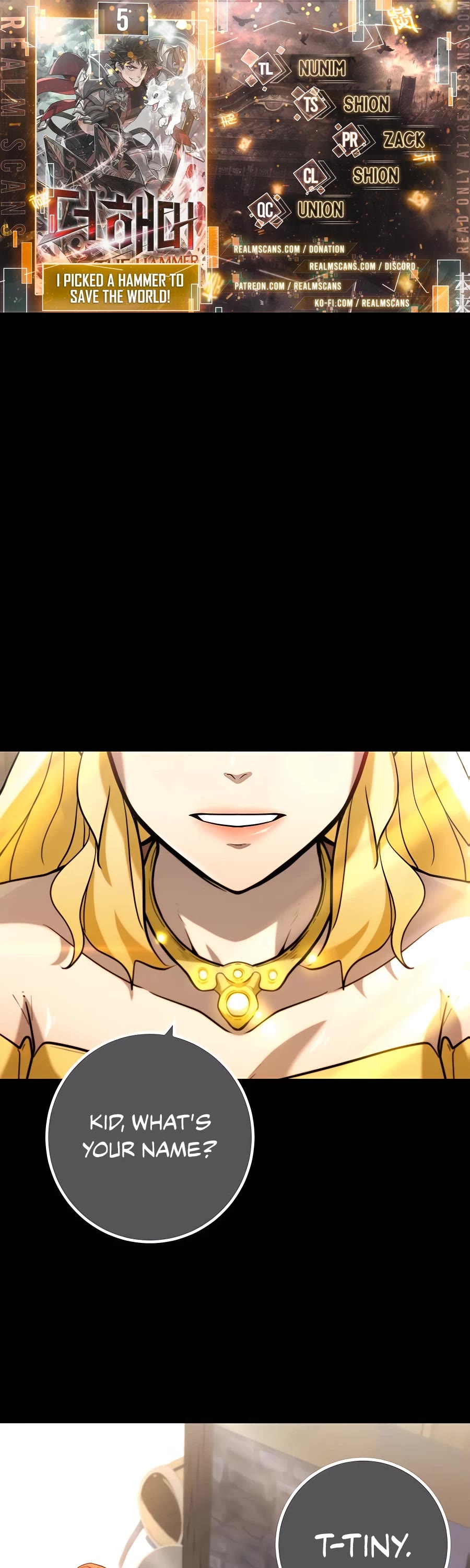 I Picked A Hammer To Save The World Chapter 5 page 1 - Chapter 5
