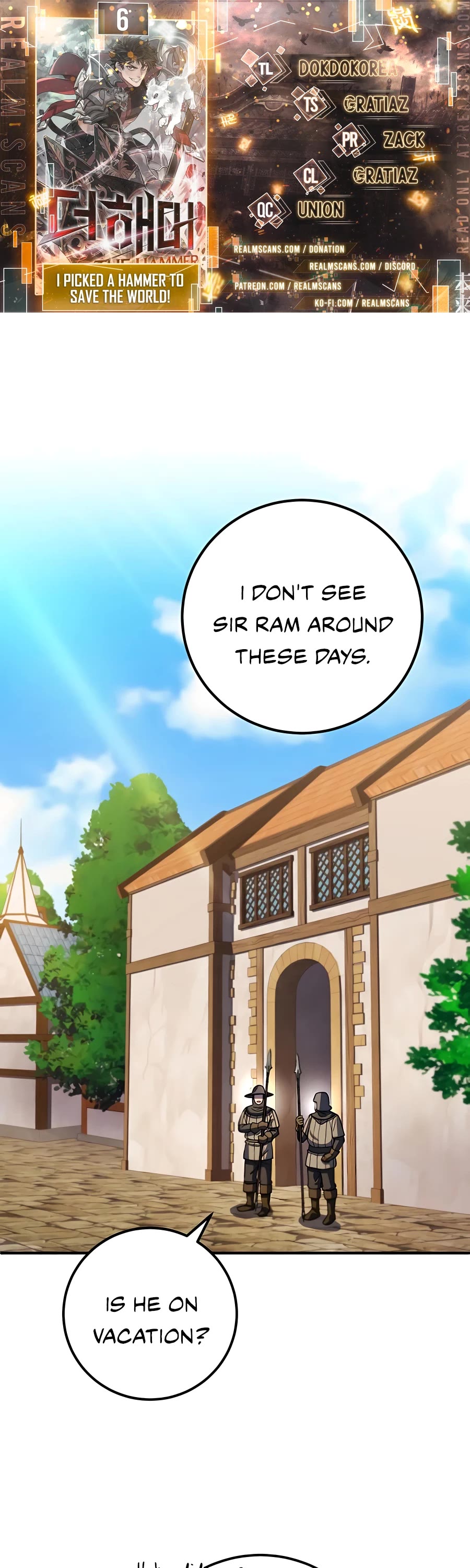 I Picked A Hammer To Save The World Chapter 6 page 1 - Chapter 6