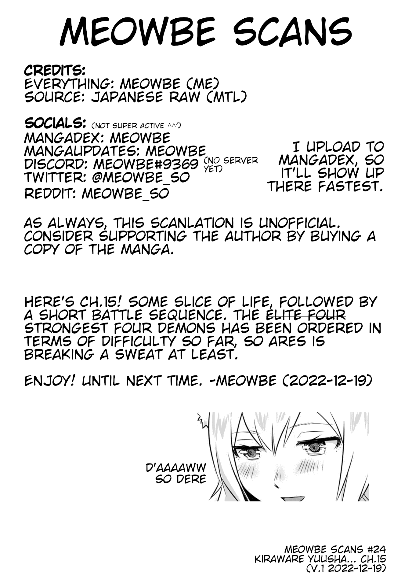 I Played the Role of a Hated Hero, but for Some Reason I'm Loved by the Last Boss and Living With Her! Chapter 15 page 27 - Chapter 15: The Third Encounter