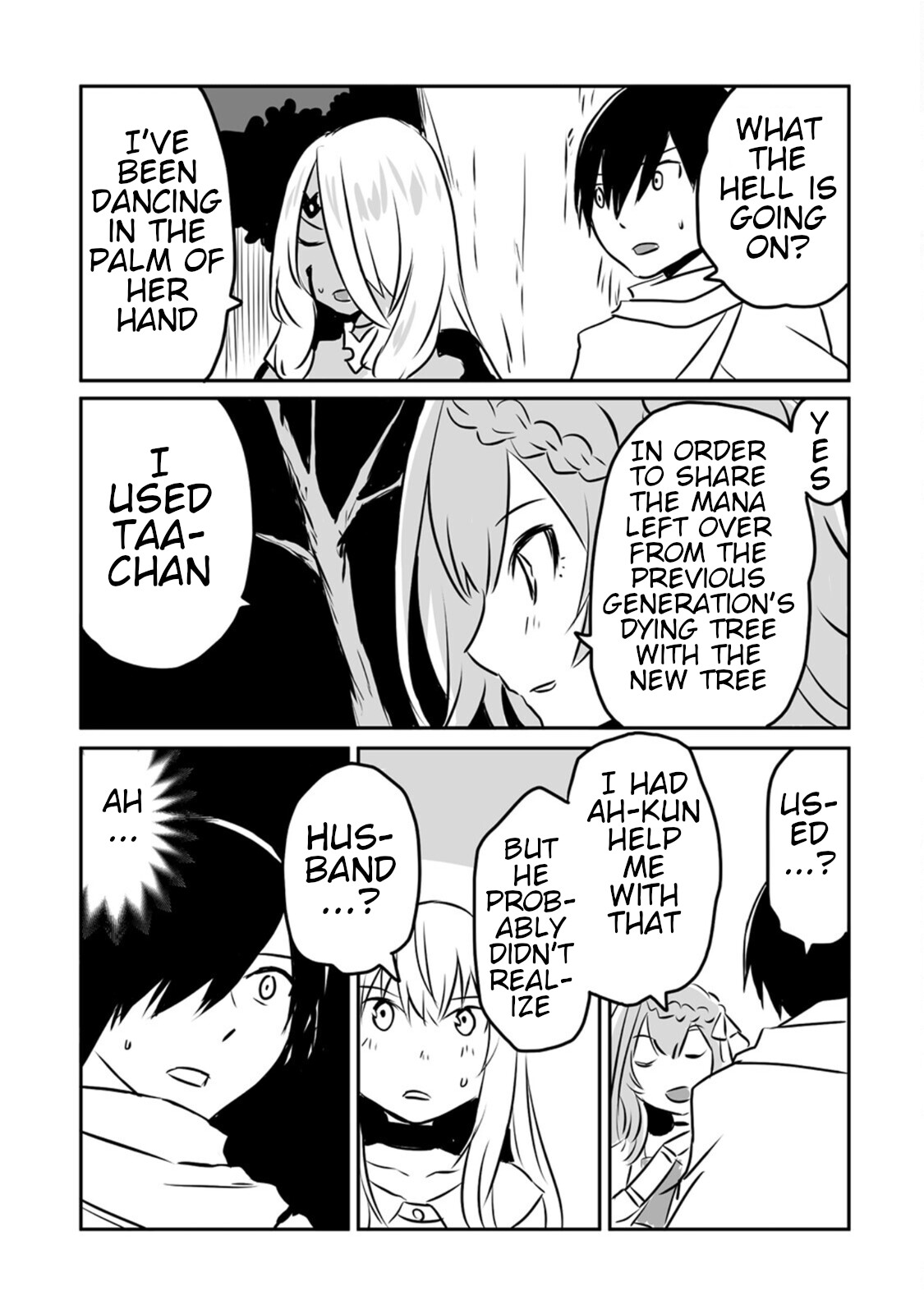 I Played the Role of a Hated Hero, but for Some Reason I'm Loved by the Last Boss and Living With Her! Chapter 18 page 14 - Chapter 18: The Spirit of the World Tree