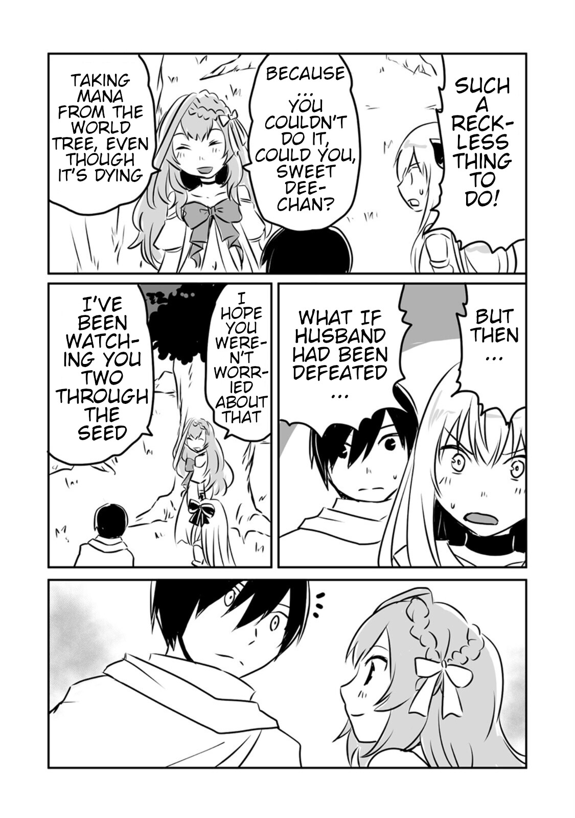 I Played the Role of a Hated Hero, but for Some Reason I'm Loved by the Last Boss and Living With Her! Chapter 18 page 17 - Chapter 18: The Spirit of the World Tree