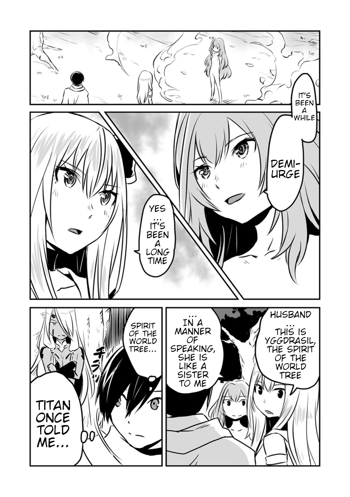 I Played the Role of a Hated Hero, but for Some Reason I'm Loved by the Last Boss and Living With Her! Chapter 18 page 3 - Chapter 18: The Spirit of the World Tree