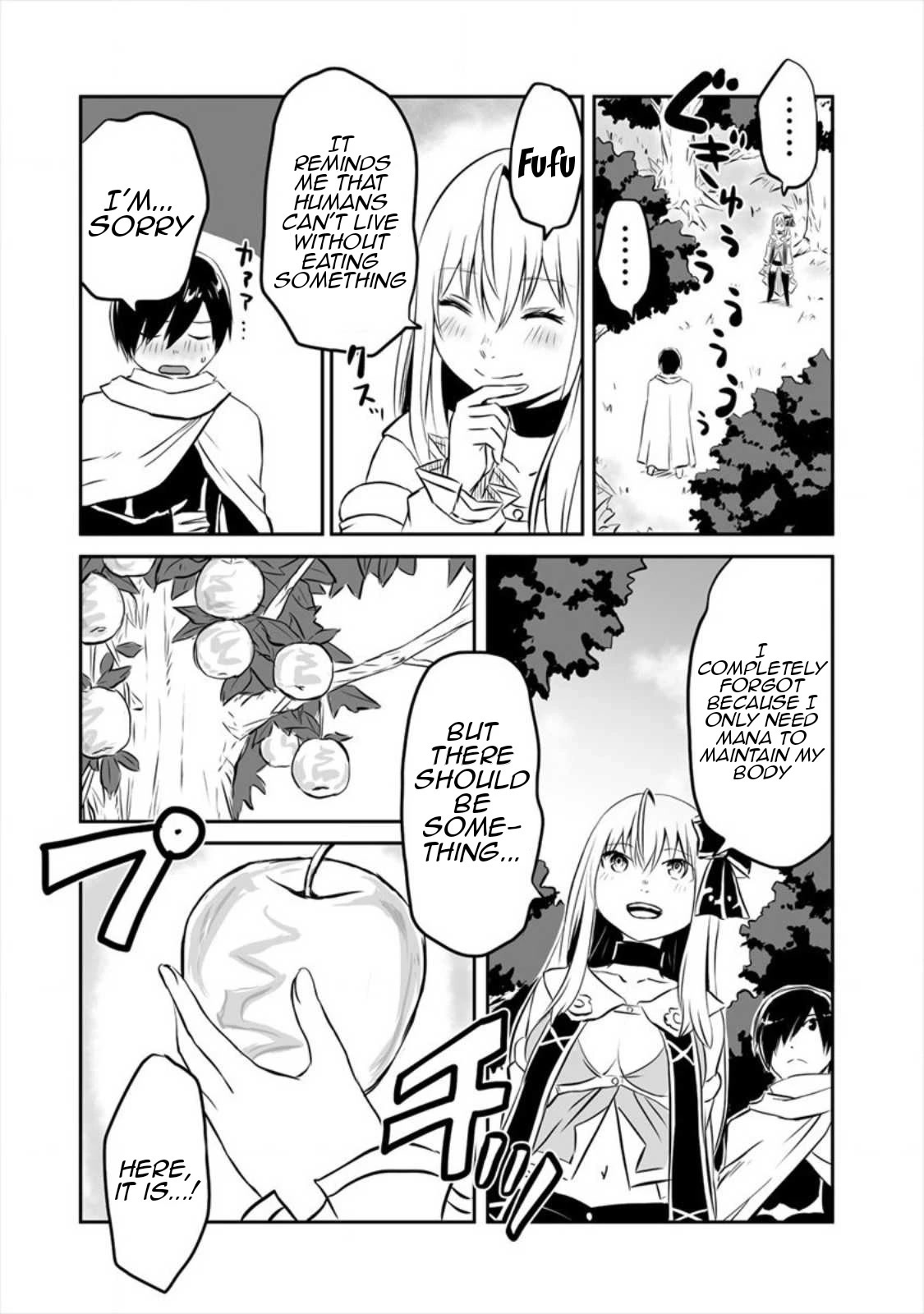 I Played the Role of a Hated Hero, but for Some Reason I'm Loved by the Last Boss and Living With Her! Chapter 4 page 5 - Chapter 4: Collecting Mana
