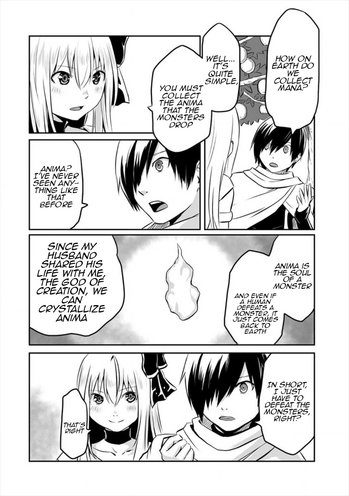 I Played the Role of a Hated Hero, but for Some Reason I'm Loved by the Last Boss and Living With Her! Chapter 4 page 9 - Chapter 4: Collecting Mana